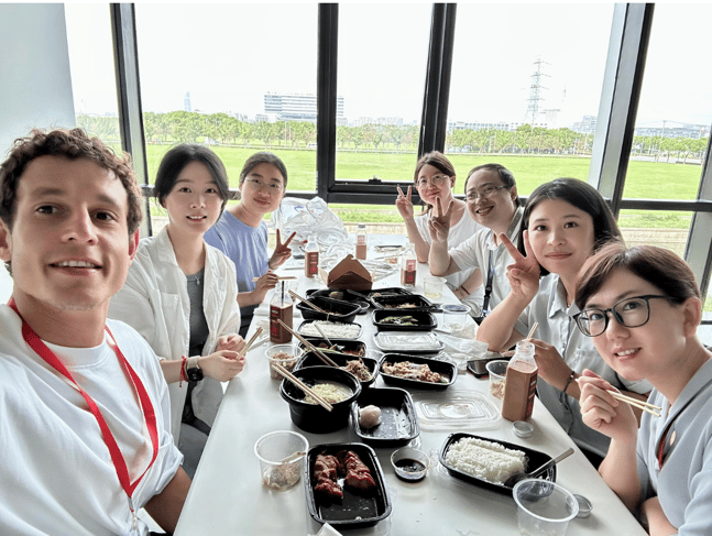 Dr Feng Lu, her team and the BD team at CATUG's facilities in Suzhou
